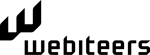 Webiteers digital agency logo zwart
