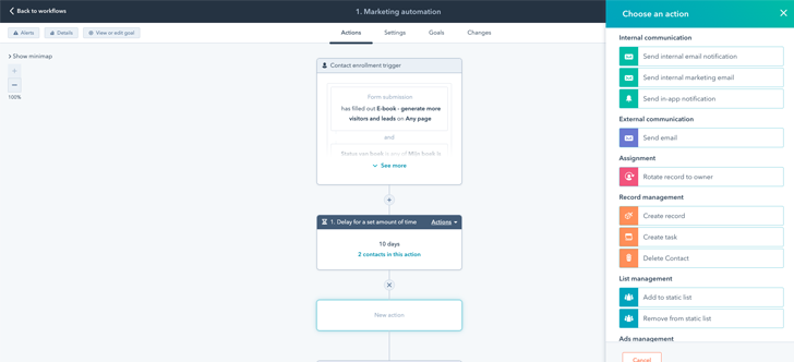 Marketing automation