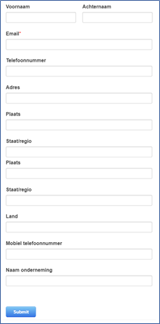 lang formulier voor leads